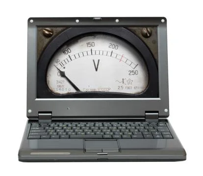 Small laptop Stock-Illustration
