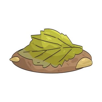 Small leaf illustration Stock Illustration