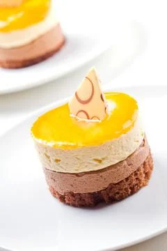 Small lemon cakes Stock Photos