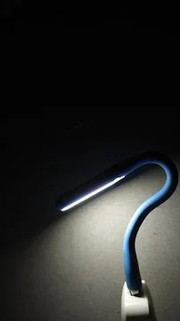 Small light in the dark 库存照片