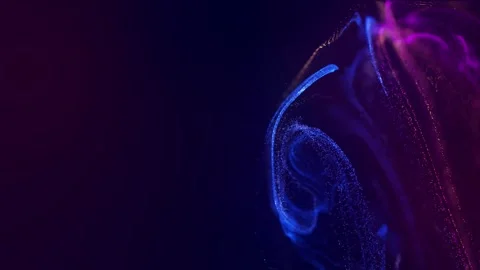 Small light particle movement like fluid water for background footage wallp.. Stock Footage 240431012