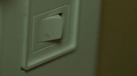 Small Light Power Switch On Off 스톡 동영상 47260286