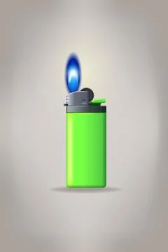 Small lighter Stock Illustration