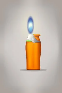 Small lighter Stock Illustration