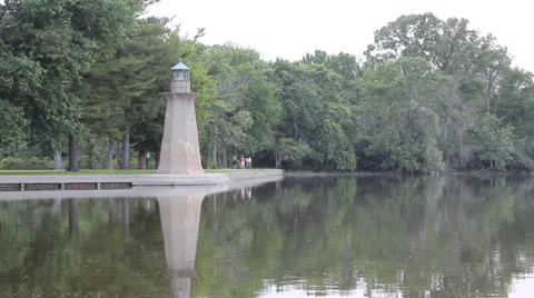 Small Lighthouse Video stock 24774060