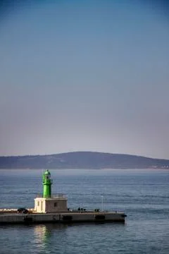 Small lighthouse Stock Photos