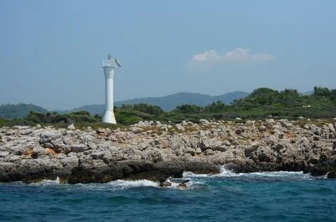 Small lighthouse Stock Photos