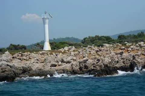 Small lighthouse Stock Photos