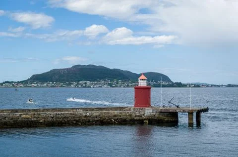 Small lighthouse tower 写真素材