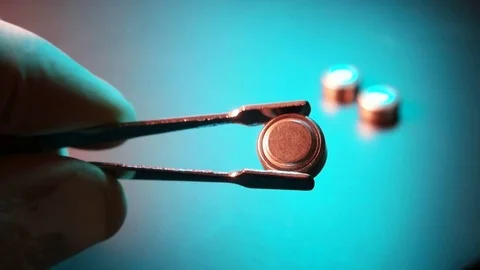 Small  Lithium ION Battery Stock Footage 73840141