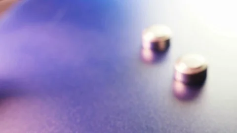 Small  Lithium ION Battery Stock Footage 73842811