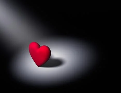 Small Lonely Heart Stock Illustration