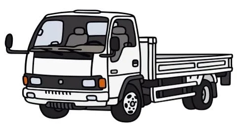 Small lorry Stock Illustration