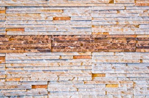 The small marble on the wall Stock Photos