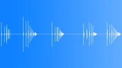 Small metal ball falling on wooden surface Sound Effect