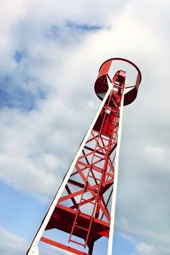 Small metal tower Stock Photos