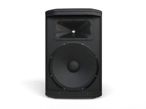 Small mid range loudspeaker Stock Illustration