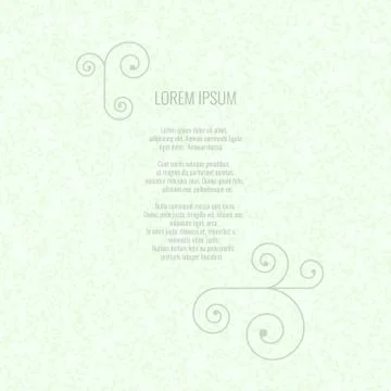 Small minimal branches decor Stock Illustration