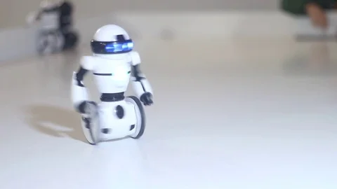 Small mip robot controlled Stock Footage 81786909