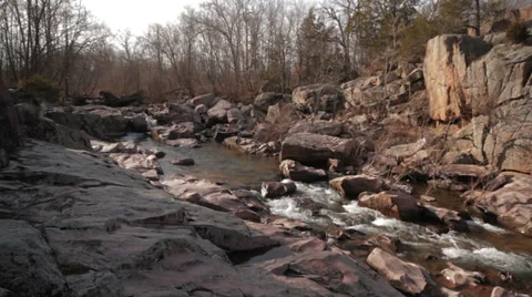 Small Missouri stream Stock Footage 37044374