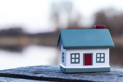 Small model of house Stock Photos