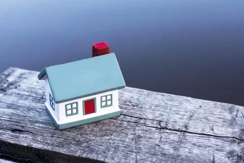 Small model of house Stock Photos