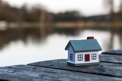 Small model of house Stock Photos