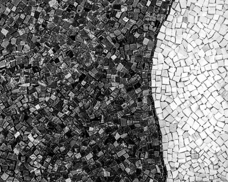 Small mosaic tiles close up pattern Stock Photos