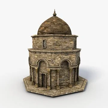 Small Mosque 3D Model