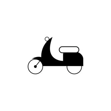Small motorcycle icon. Elements of transport icon. Premium quality graphic イラスト素材