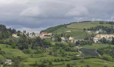 Small mountain town Фото