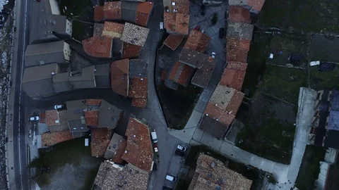 Small mountain village Stock Footage 100678295