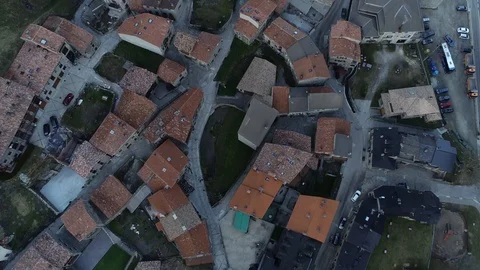 Small mountain village Stock Footage 100678321