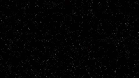 Small moving particles full screen in black Vídeos de archivo 322551535