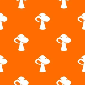 Small mushroom pattern seamless Stock Illustration