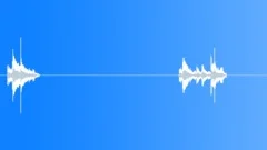 Small noisy thin aluminium falls Sound Effect