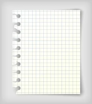 Small note paper sheet Stock Illustration