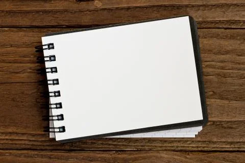 Small notepad backdrop Stock Photos