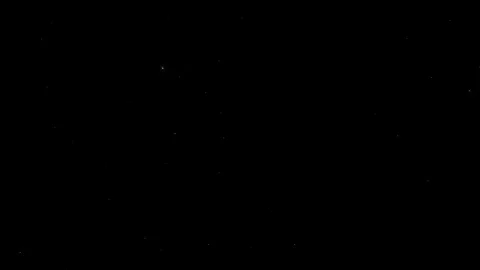 A small number of shiny particular overlay. black and white Stock Footage 94404844