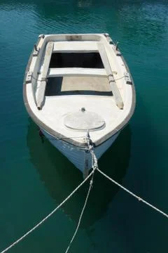 Small oar boat Stock Photos