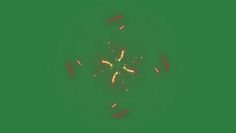 With small object in the middle and bunch of fire white dragon flying sky car... Stock Footage 335979688