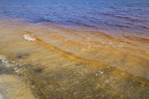 Small ocean waves Stock Photos