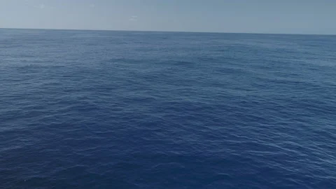Small ocean waves view from the ship Stock Footage 151900518
