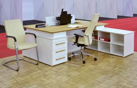 Small Office Desk Stock Photos