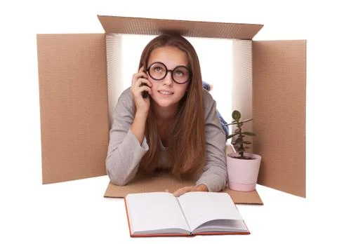 Small office Foto stock