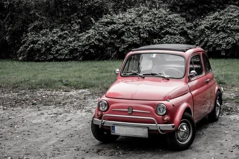 Small old car Stock Photos