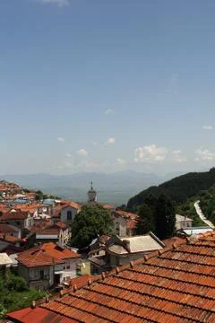 Small old town Stock-Fotos
