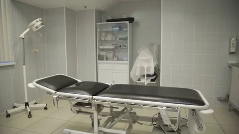 Small operating room without people Video stock 73023168