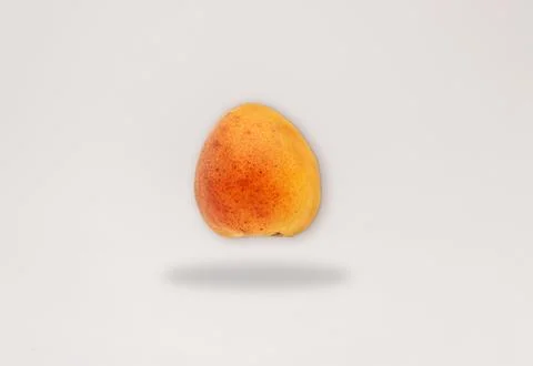 Small orange fruit with a stem Stock Photos