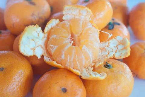 Small oranges Stock Photos